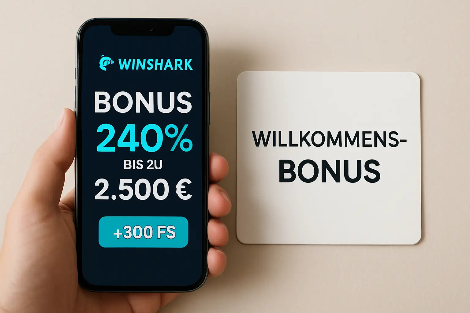 Winshark Bonus für Österreich visual guide for Winshark Casino