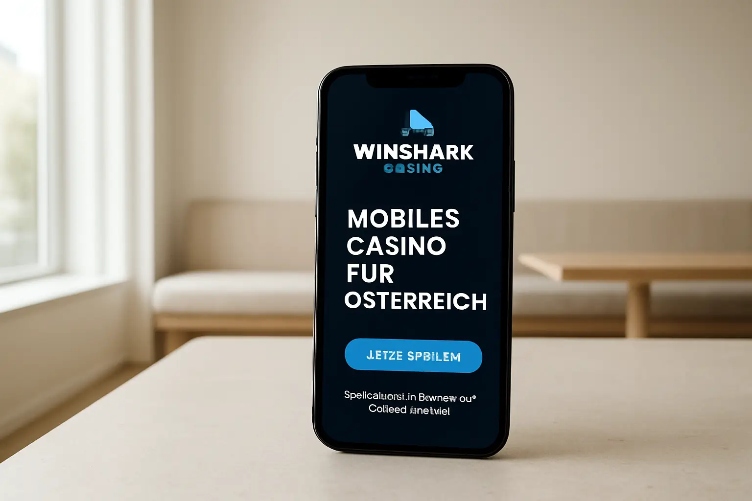 Winshark App: Mobiles Casino für Österreich visual guide for Winshark Casino
